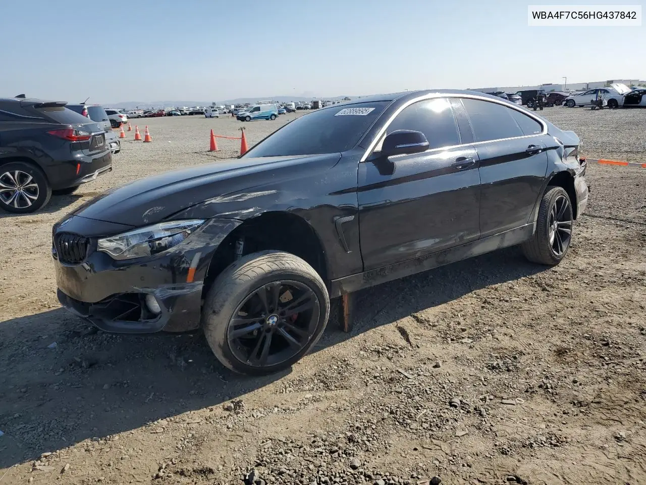2017 BMW 430I Gran Coupe VIN: WBA4F7C56HG437842 Lot: 62889695