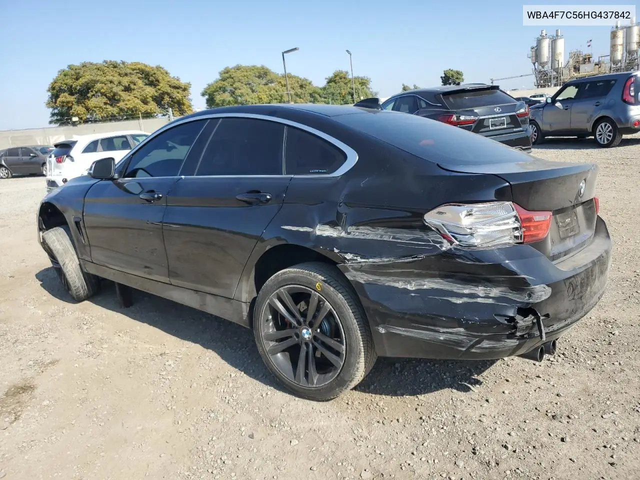 2017 BMW 430I Gran Coupe VIN: WBA4F7C56HG437842 Lot: 62889695