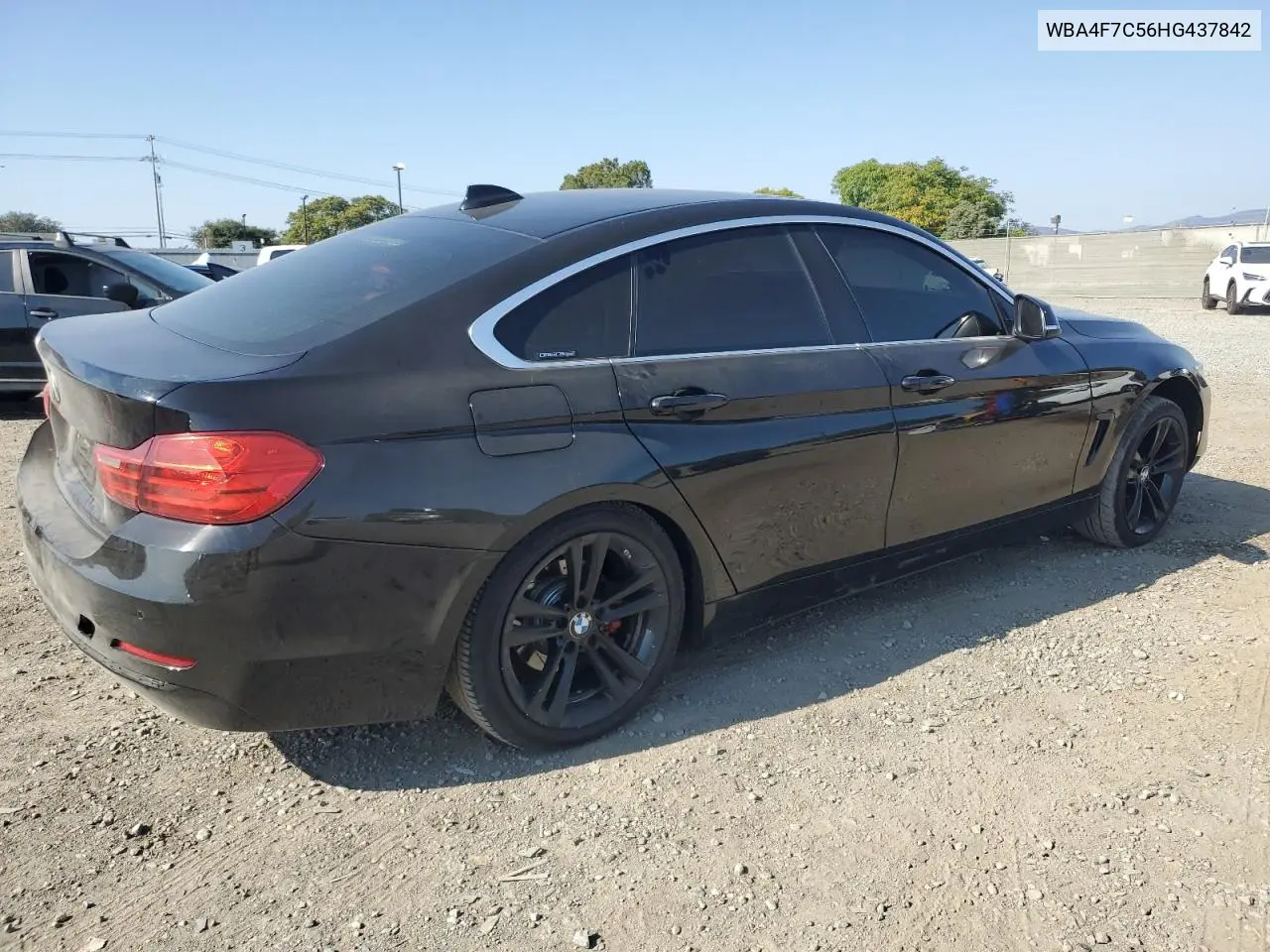 2017 BMW 430I Gran Coupe VIN: WBA4F7C56HG437842 Lot: 62889695