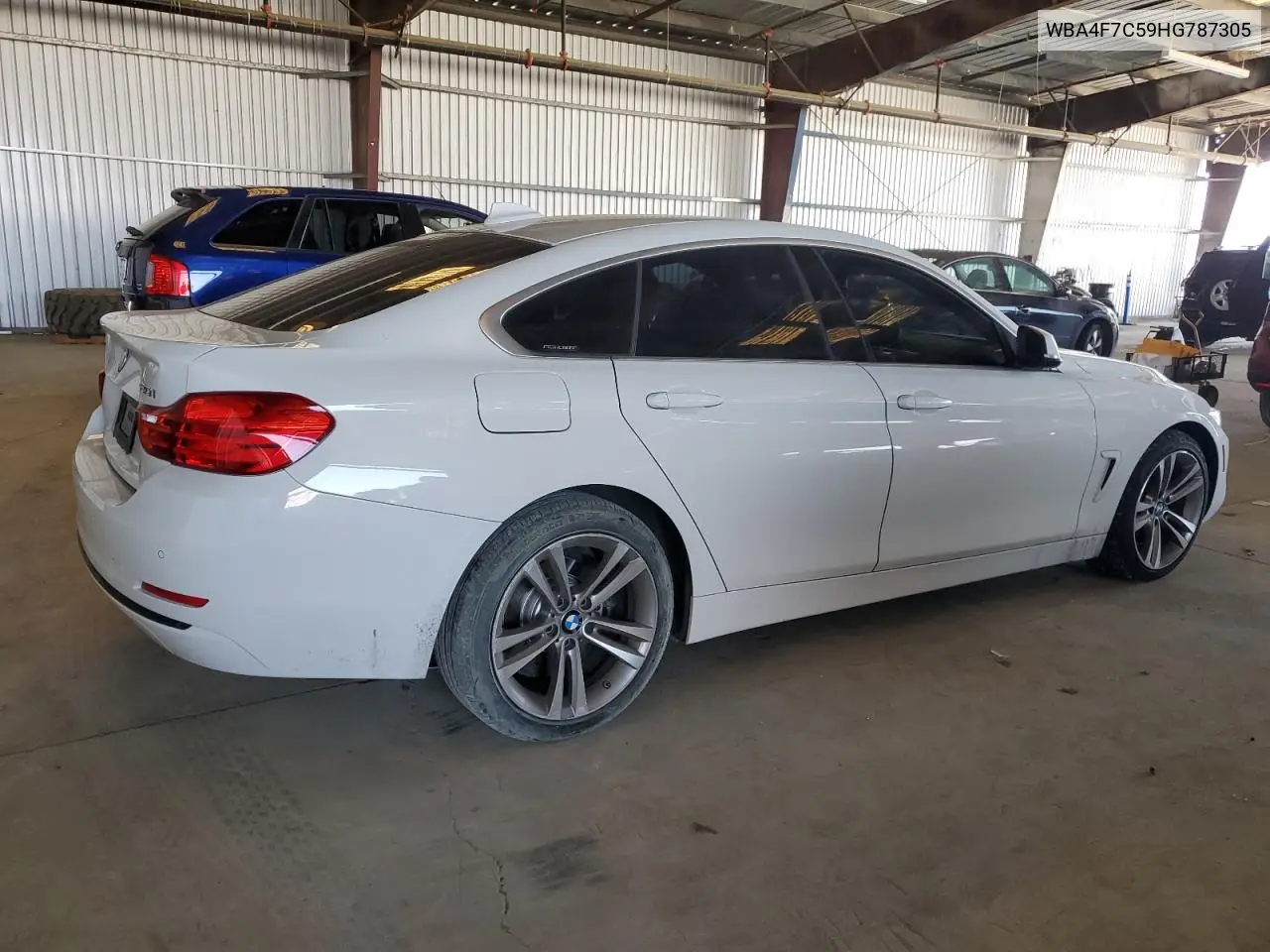2017 BMW 430I Gran Coupe VIN: WBA4F7C59HG787305 Lot: 63416865