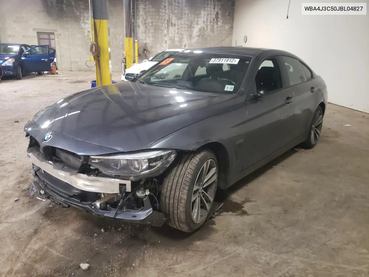 2018 BMW 430Xi Gran Coupe VIN: WBA4J3C50JBL04827 Lot: 37911912