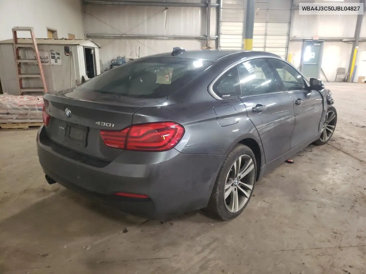 2018 BMW 430Xi Gran Coupe VIN: WBA4J3C50JBL04827 Lot: 37911912