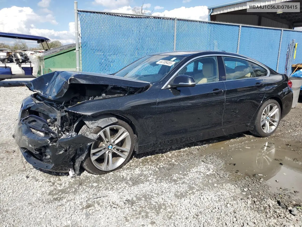 2018 BMW 430I Gran Coupe VIN: WBA4J1C56JBG78415 Lot: 44708455