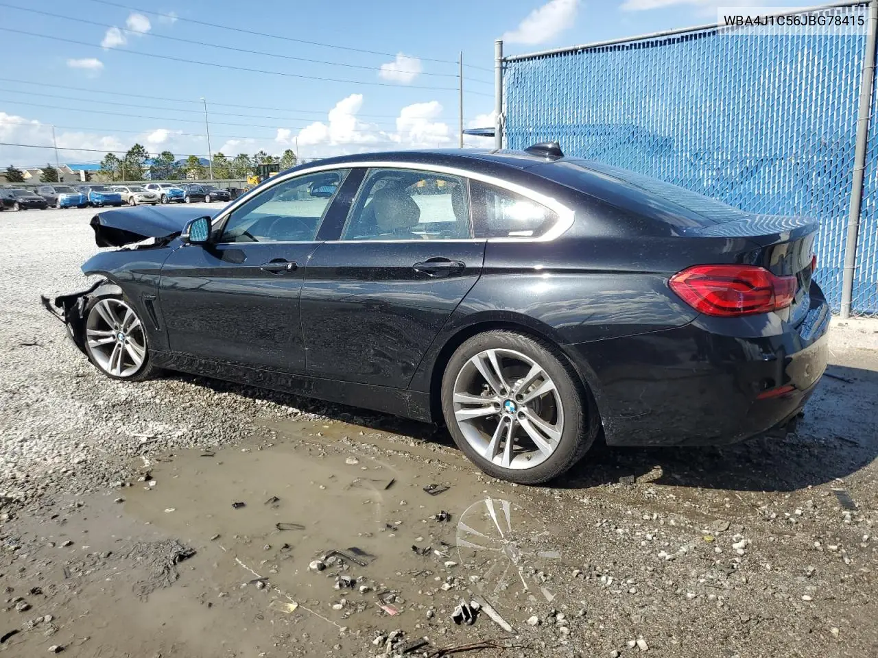 2018 BMW 430I Gran Coupe VIN: WBA4J1C56JBG78415 Lot: 44708455