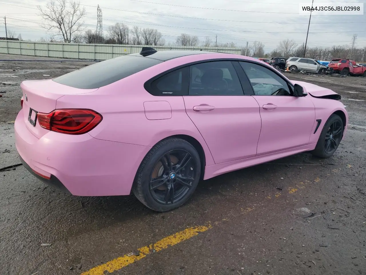 2018 BMW 430Xi Gran Coupe VIN: WBA4J3C56JBL02998 Lot: 51688255