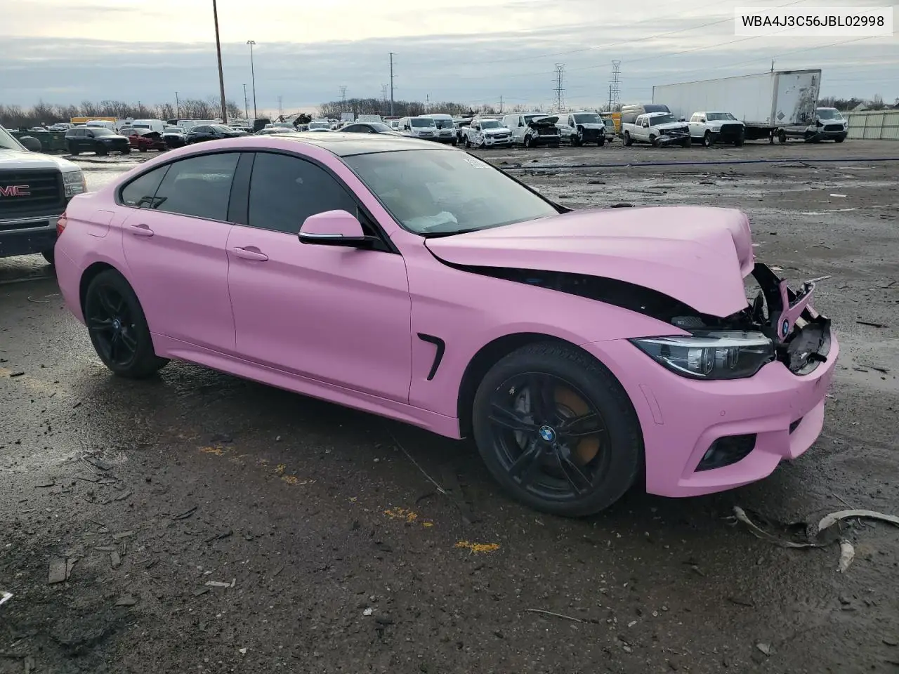 2018 BMW 430Xi Gran Coupe VIN: WBA4J3C56JBL02998 Lot: 51688255