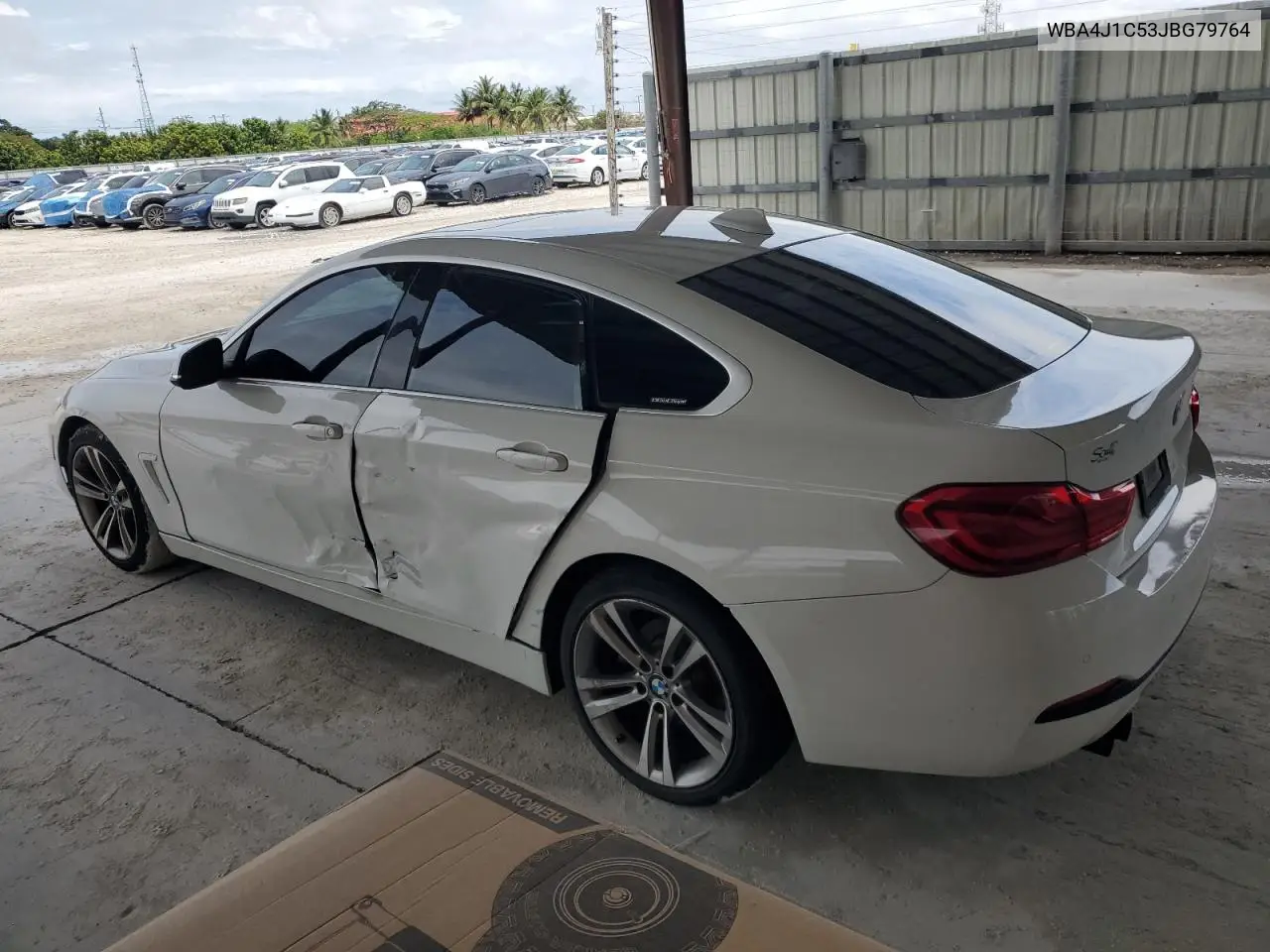 2018 BMW 430I Gran Coupe VIN: WBA4J1C53JBG79764 Lot: 56167765
