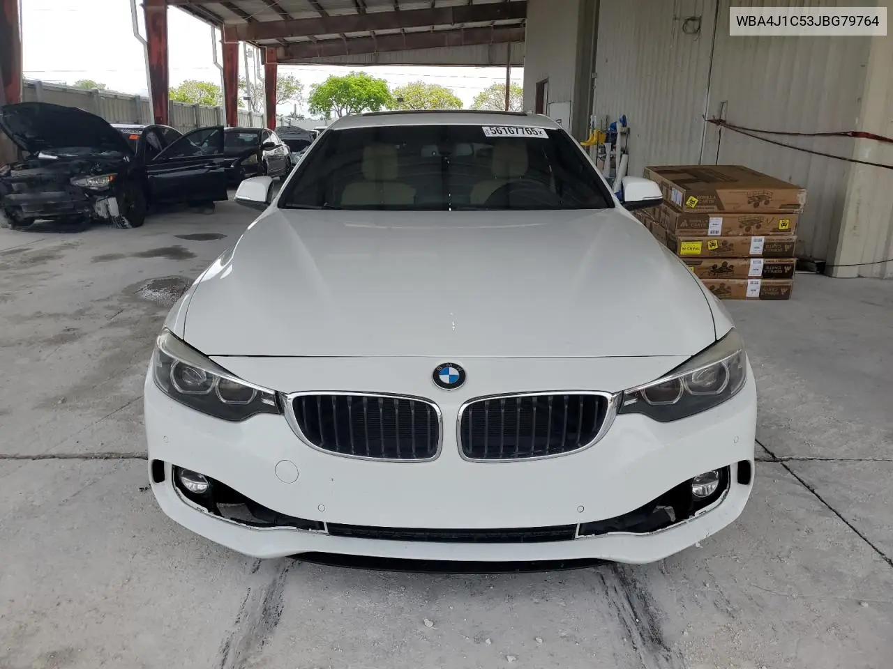 2018 BMW 430I Gran Coupe VIN: WBA4J1C53JBG79764 Lot: 56167765
