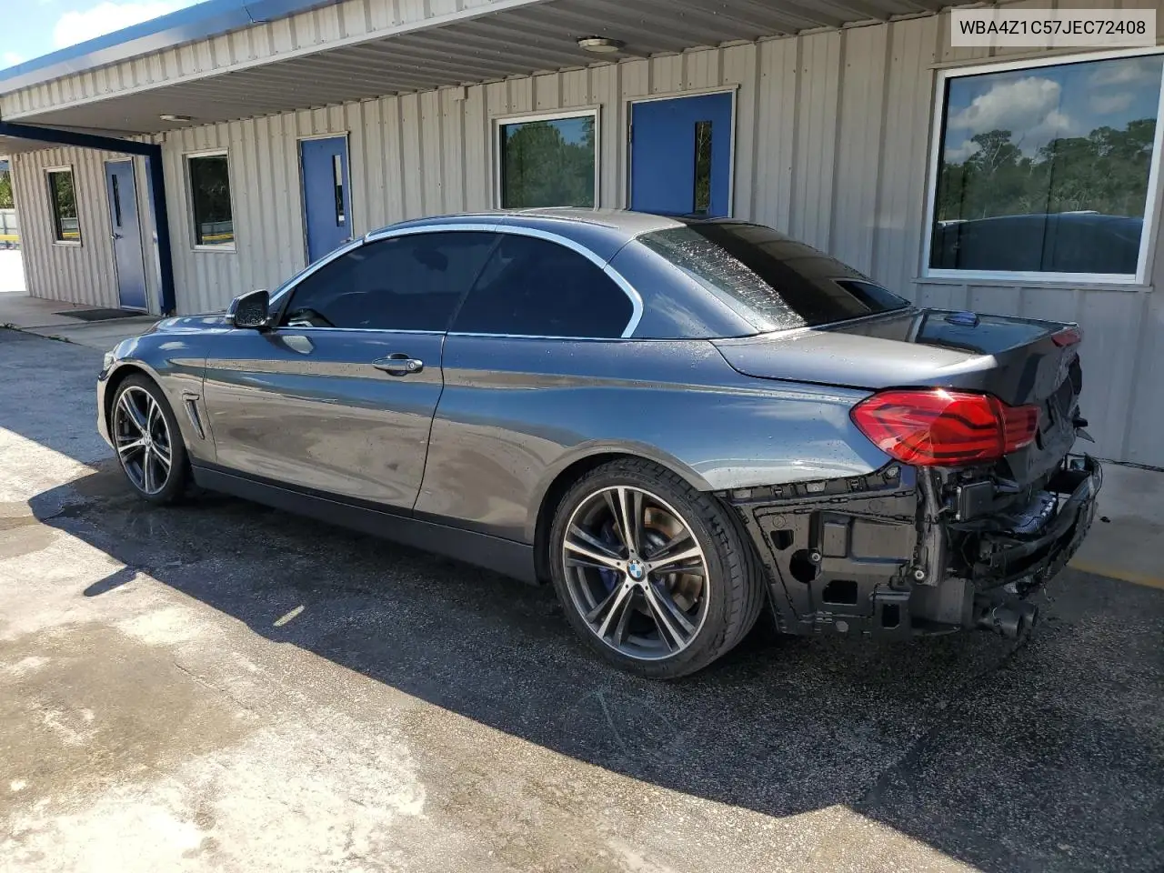 2018 BMW 430I VIN: WBA4Z1C57JEC72408 Lot: 56664565