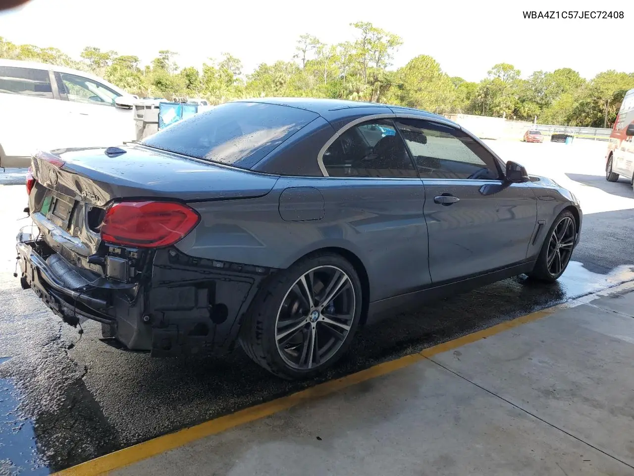 2018 BMW 430I VIN: WBA4Z1C57JEC72408 Lot: 56664565