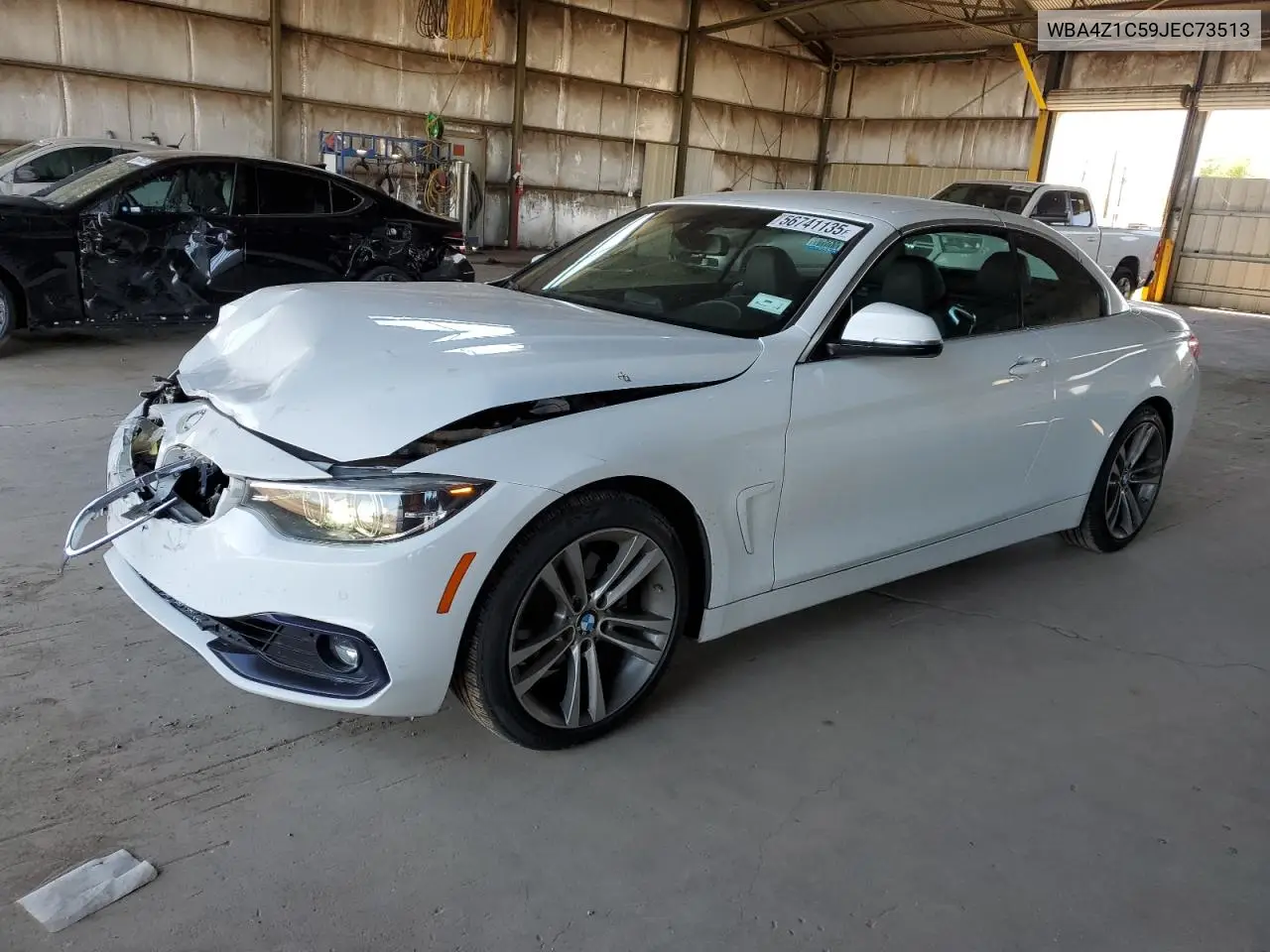 2018 BMW 430I VIN: WBA4Z1C59JEC73513 Lot: 56741135