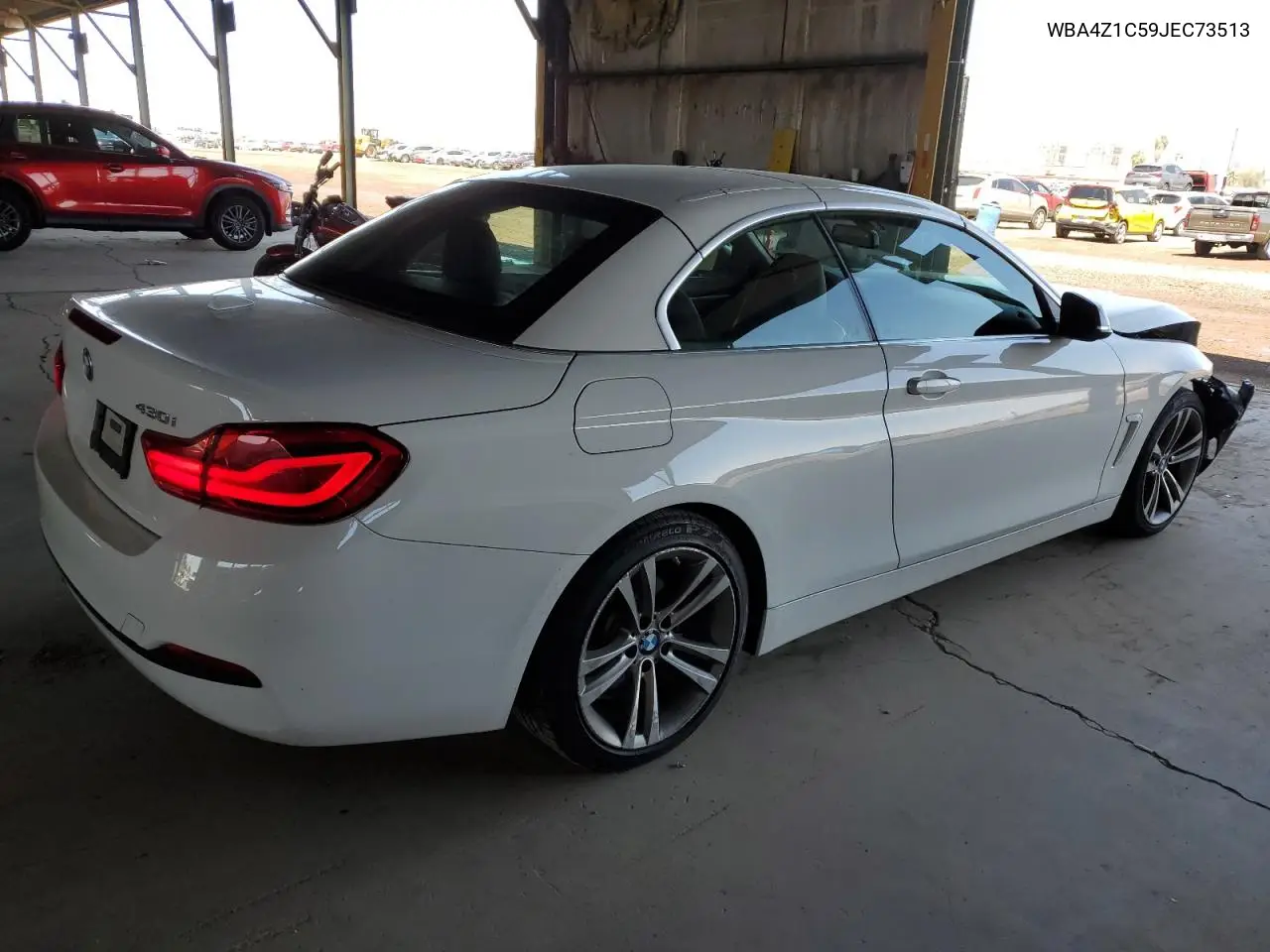 2018 BMW 430I VIN: WBA4Z1C59JEC73513 Lot: 56741135