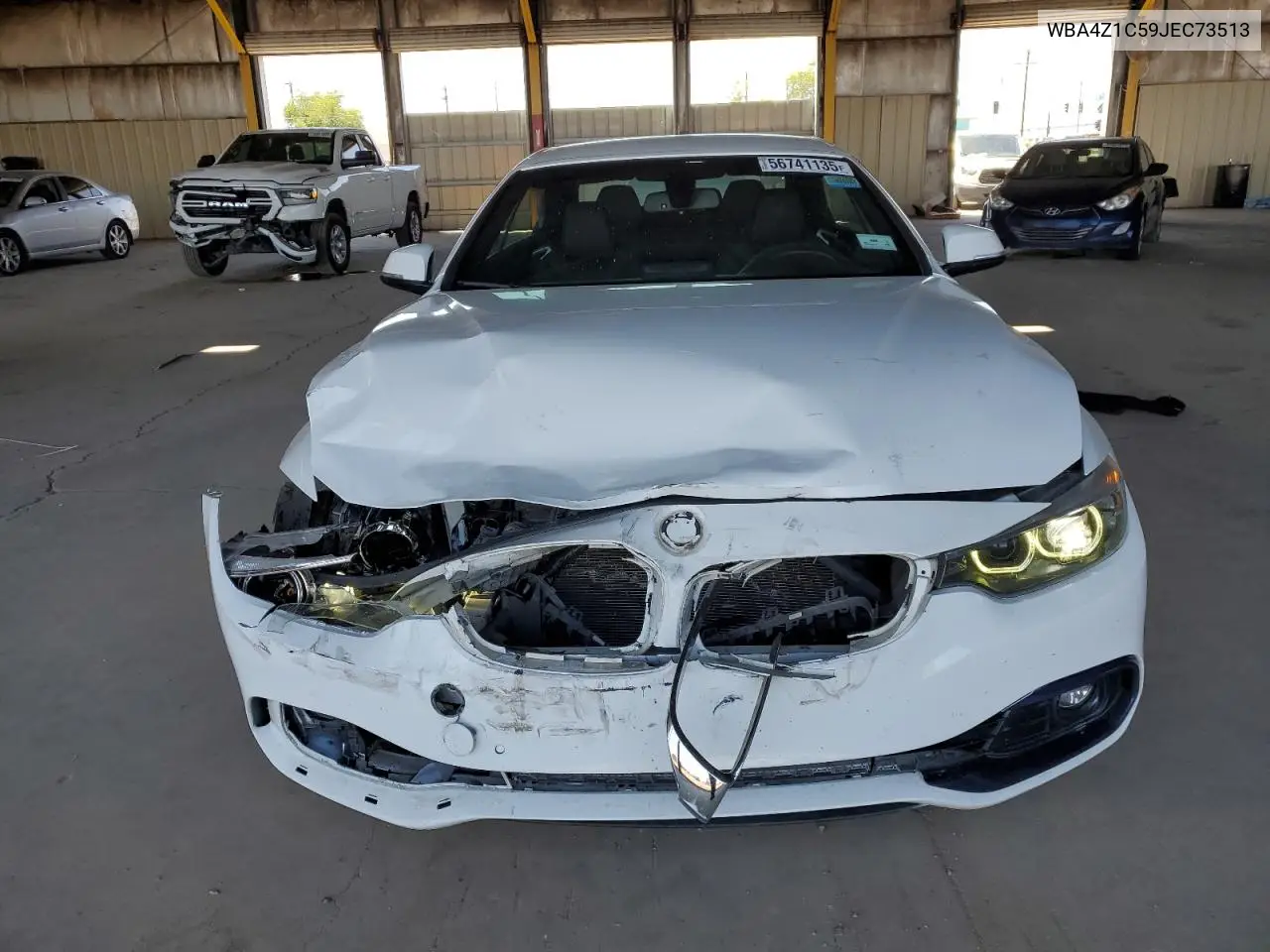 2018 BMW 430I VIN: WBA4Z1C59JEC73513 Lot: 56741135