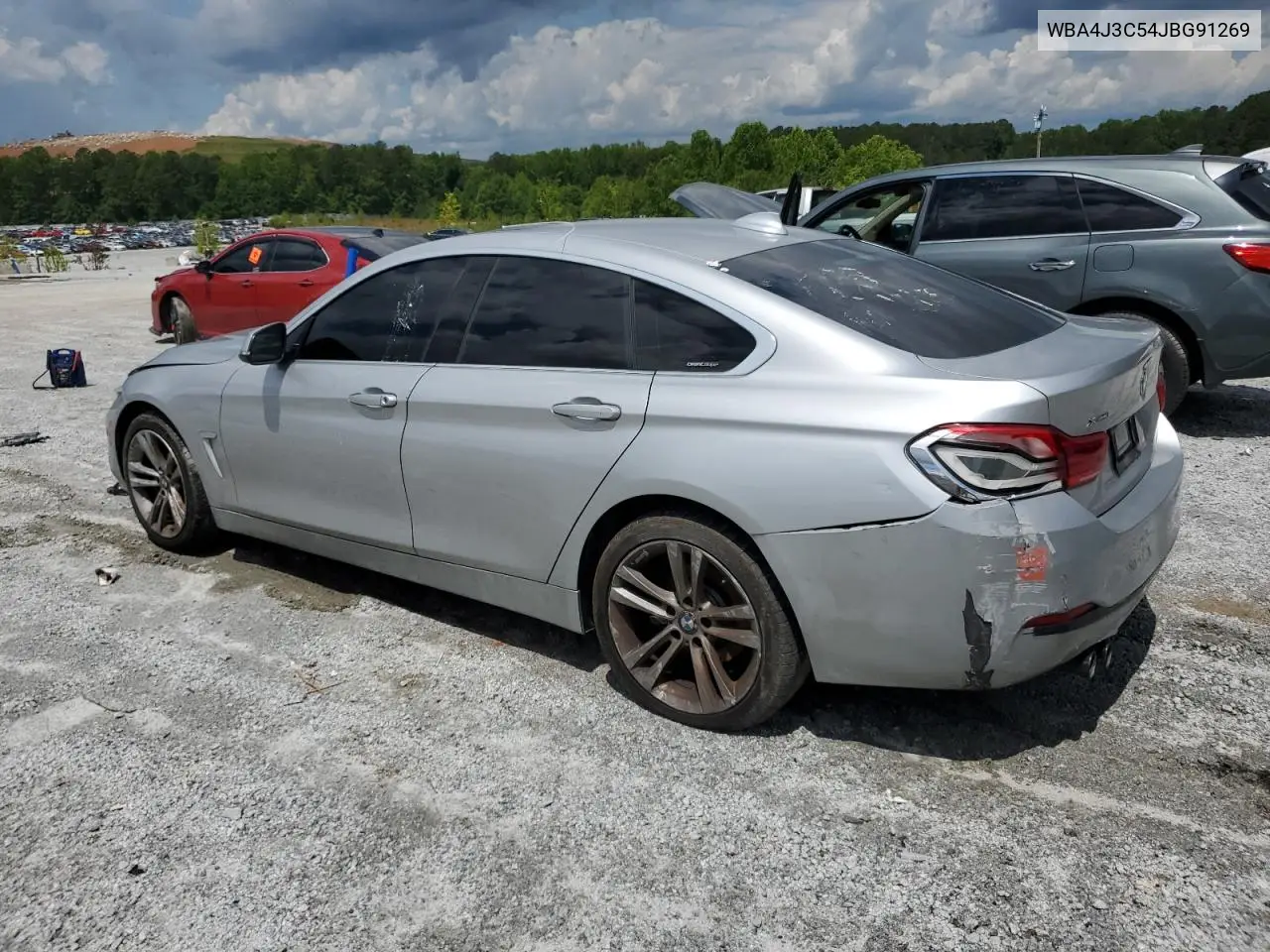 2018 BMW 430Xi Gran Coupe VIN: WBA4J3C54JBG91269 Lot: 56852555
