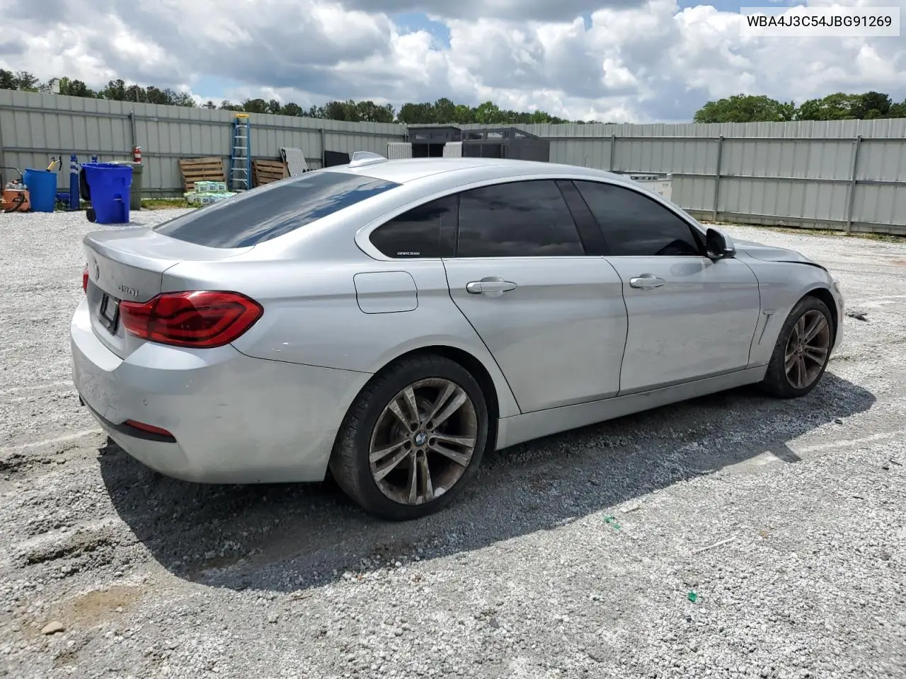 2018 BMW 430Xi Gran Coupe VIN: WBA4J3C54JBG91269 Lot: 56852555