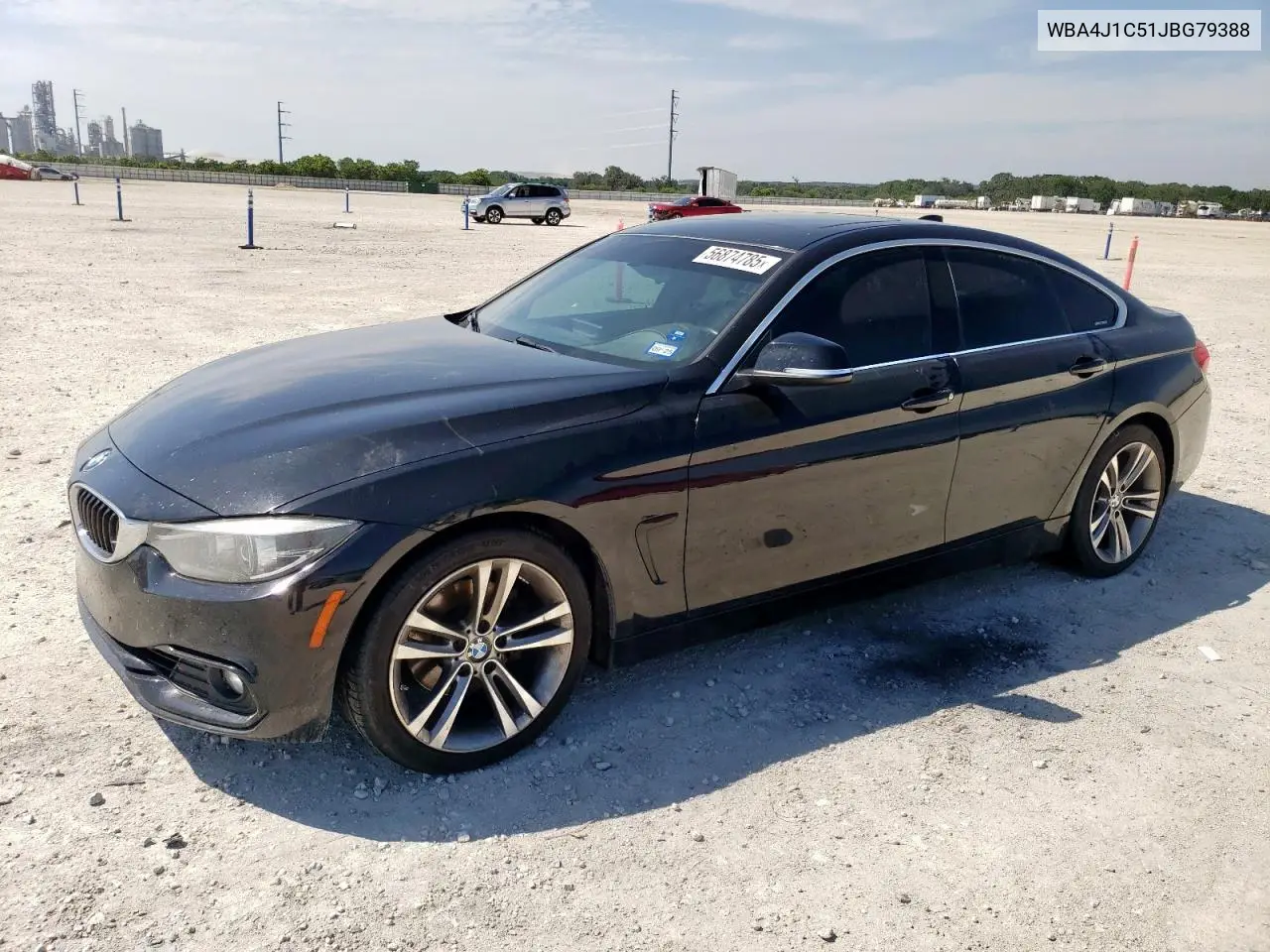 2018 BMW 430I Gran Coupe VIN: WBA4J1C51JBG79388 Lot: 56874785