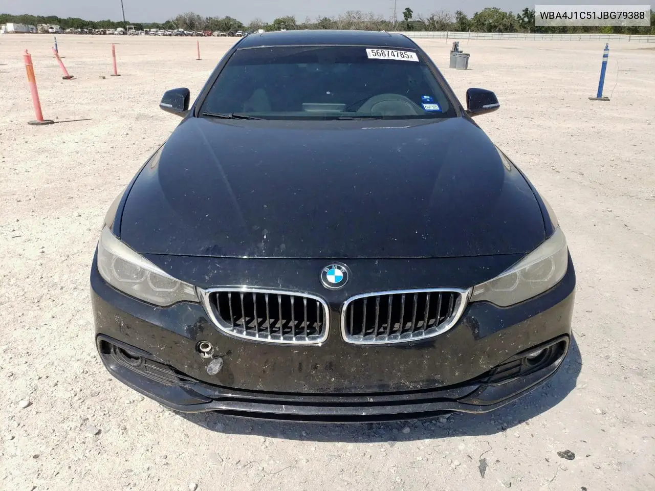 2018 BMW 430I Gran Coupe VIN: WBA4J1C51JBG79388 Lot: 56874785