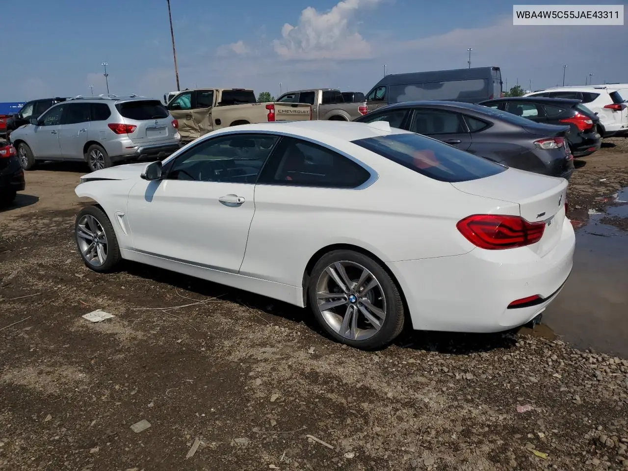 2018 BMW 430Xi VIN: WBA4W5C55JAE43311 Lot: 61263195