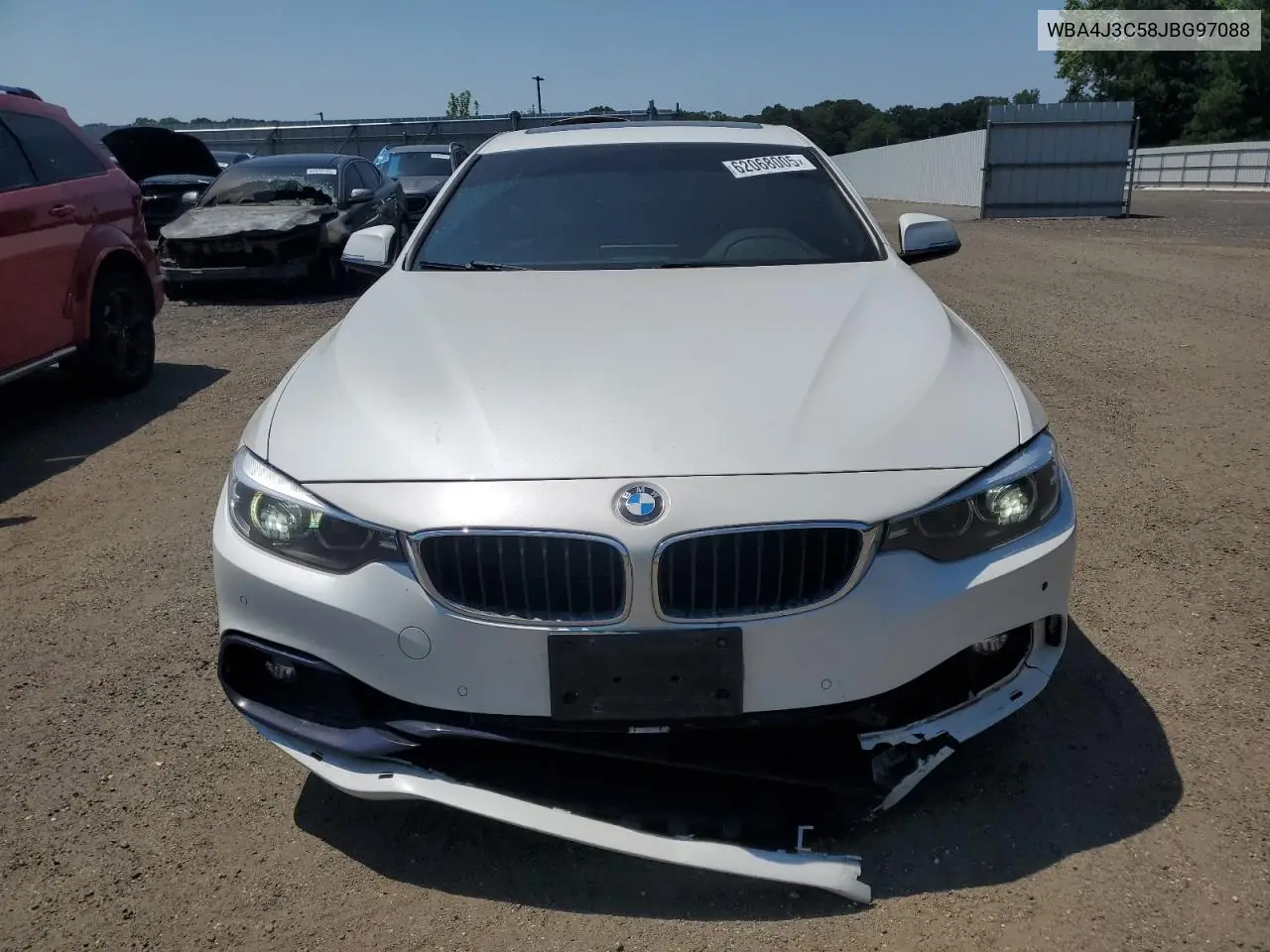 2018 BMW 430Xi Gran Coupe VIN: WBA4J3C58JBG97088 Lot: 62068005