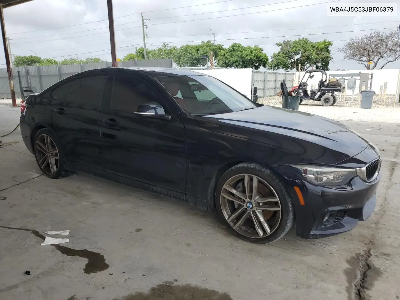 2018 BMW 440I Gran Coupe VIN: WBA4J5C53JBF06379 Lot: 62427115
