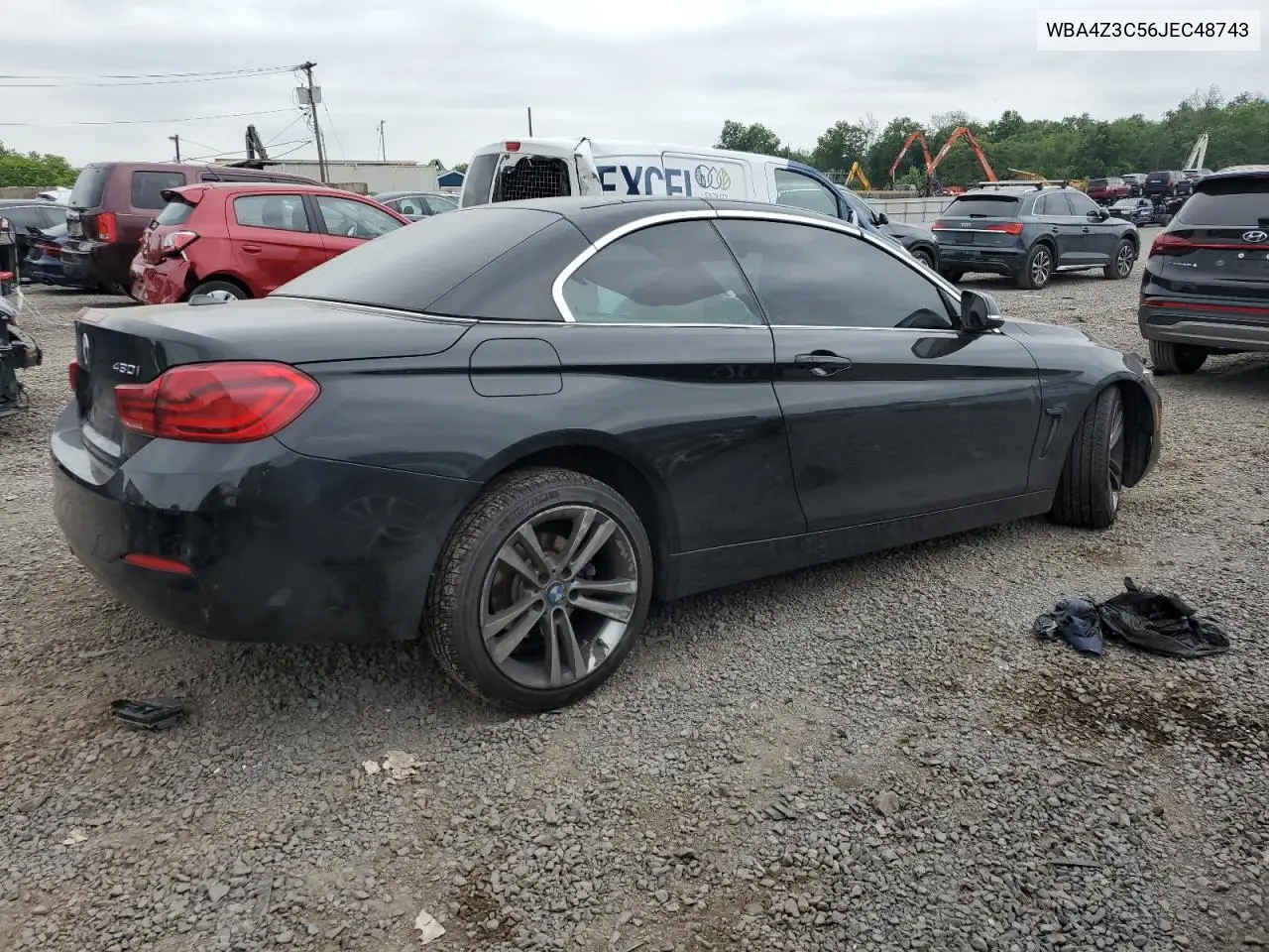 2018 BMW 430Xi VIN: WBA4Z3C56JEC48743 Lot: 62464885