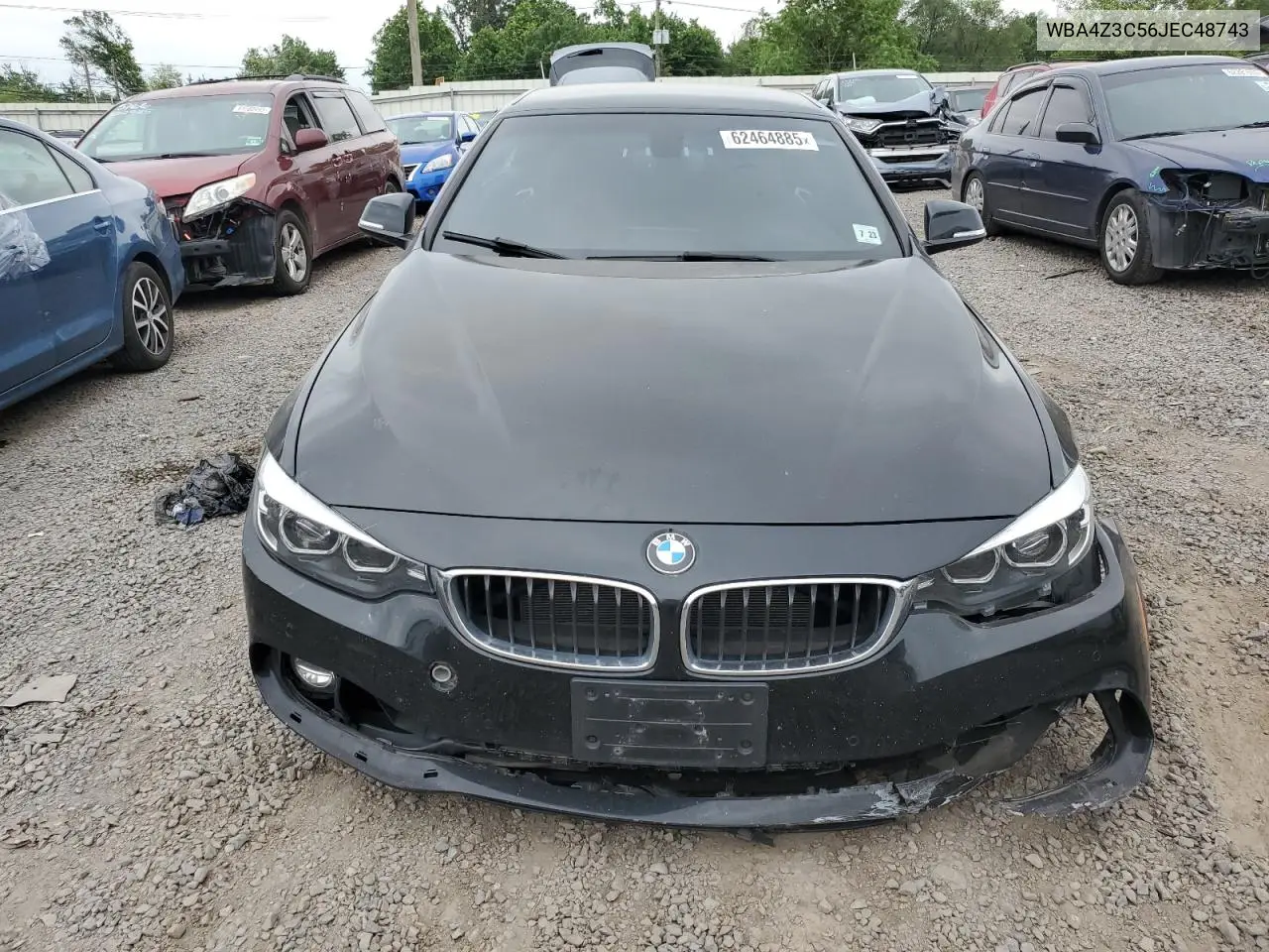 2018 BMW 430Xi VIN: WBA4Z3C56JEC48743 Lot: 62464885