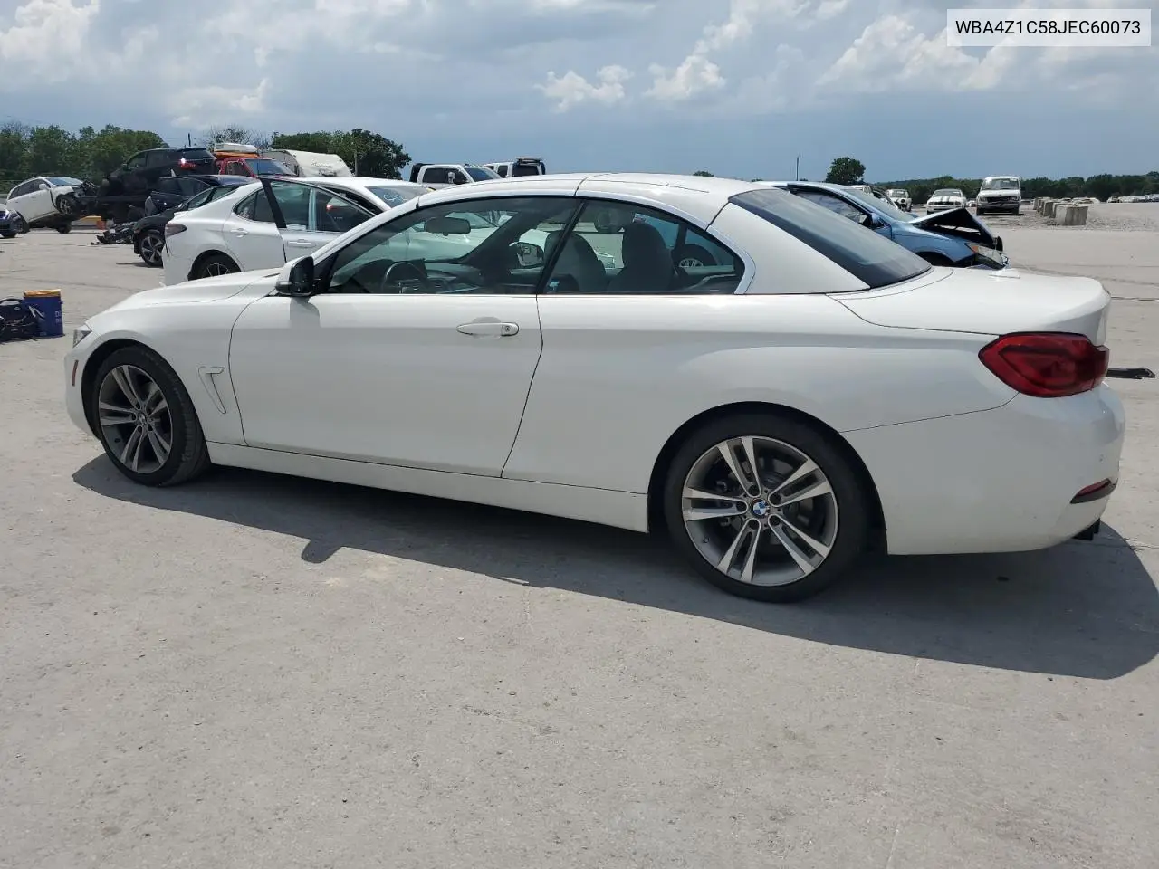 2018 BMW 430I VIN: WBA4Z1C58JEC60073 Lot: 62572485