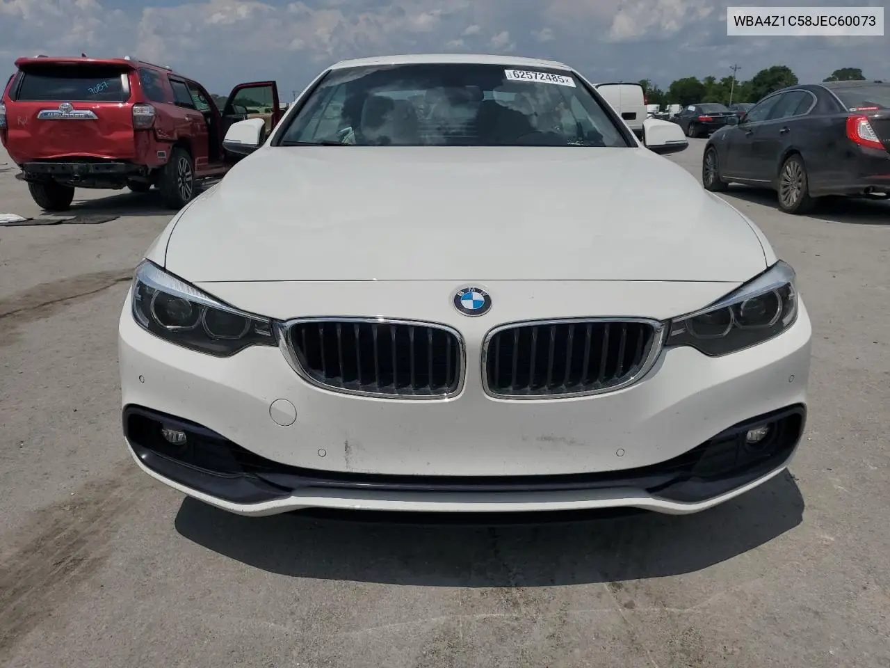 2018 BMW 430I VIN: WBA4Z1C58JEC60073 Lot: 62572485