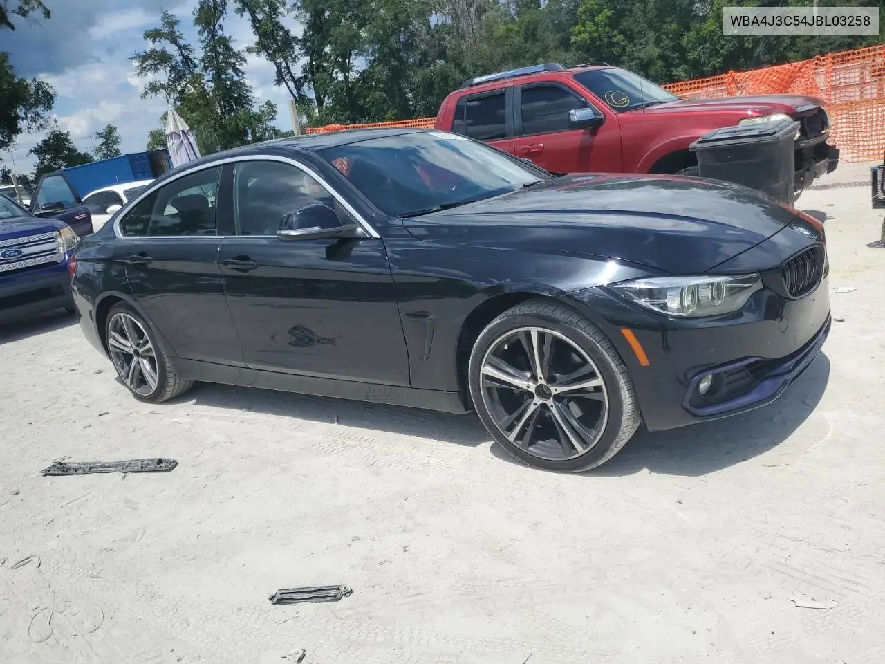 2018 BMW 430Xi Gran Coupe VIN: WBA4J3C54JBL03258 Lot: 62573315