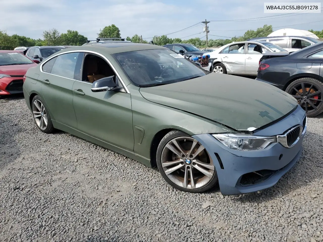 2018 BMW 430Xi Gran Coupe VIN: WBA4J3C55JBG91278 Lot: 62699215