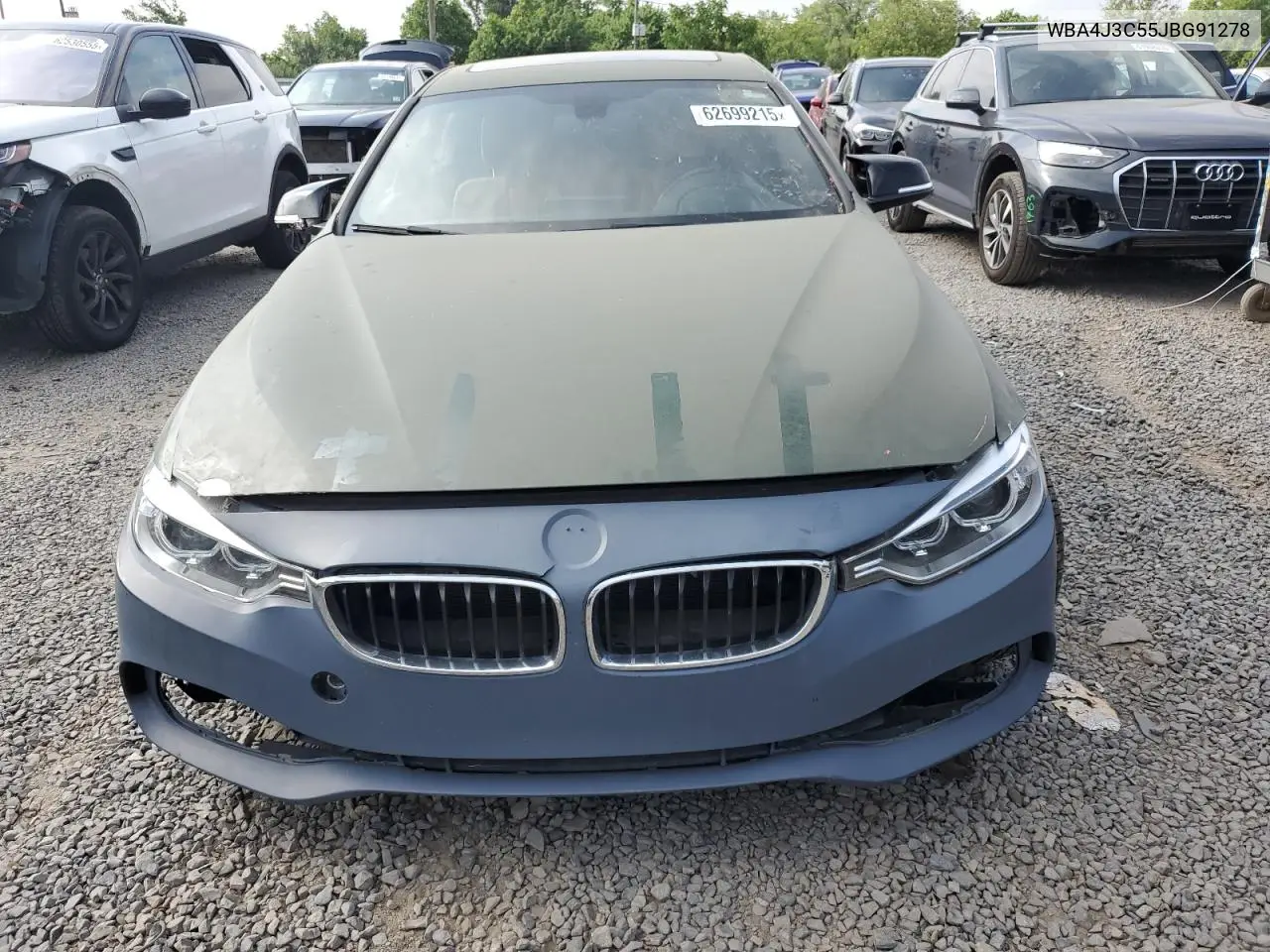 2018 BMW 430Xi Gran Coupe VIN: WBA4J3C55JBG91278 Lot: 62699215