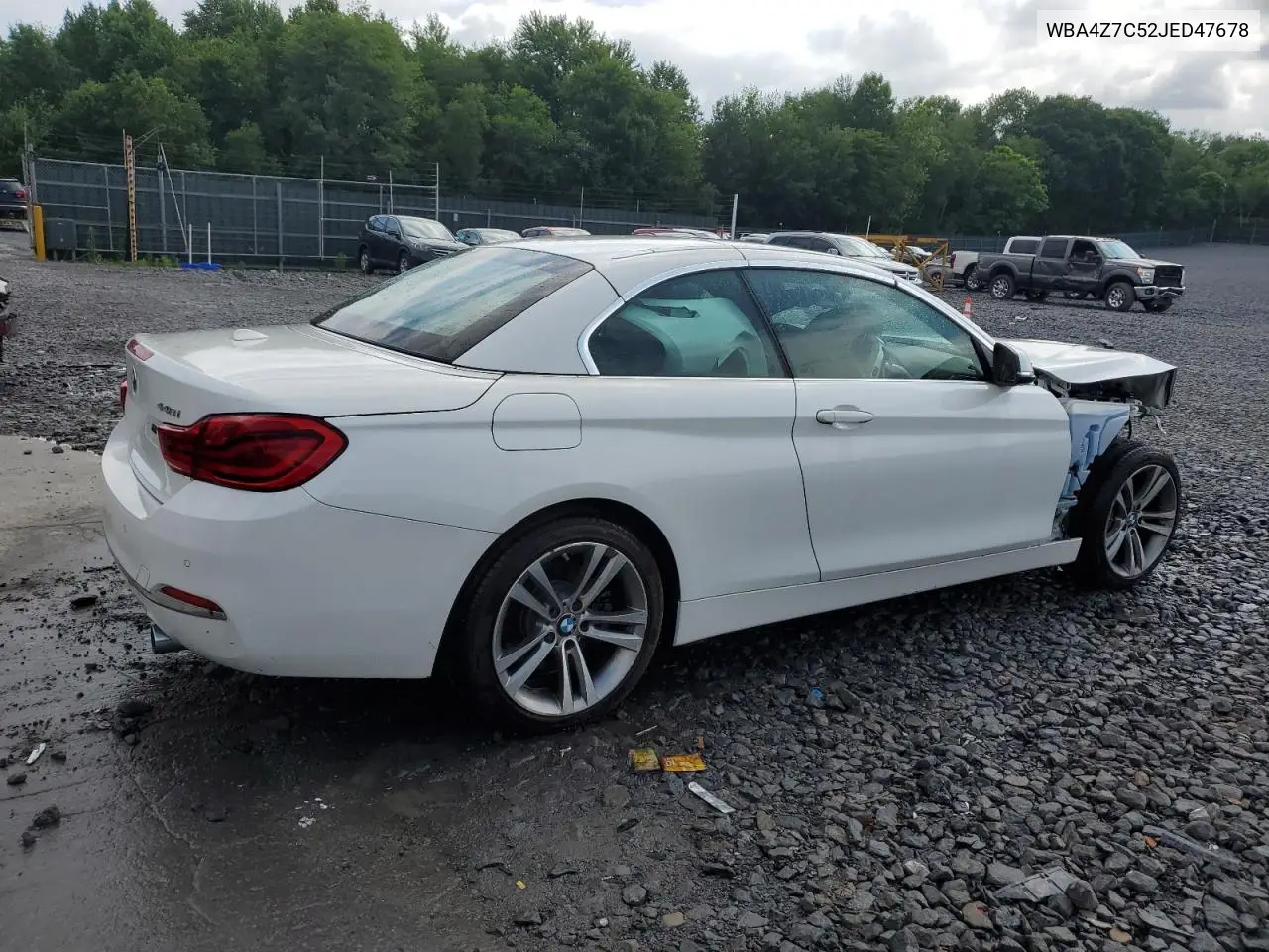 2018 BMW 440Xi VIN: WBA4Z7C52JED47678 Lot: 62899765