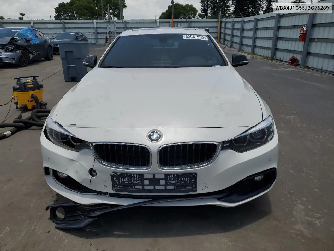 2018 BMW 430I Gran Coupe VIN: WBA4J1C56JBG76289 Lot: 62967955