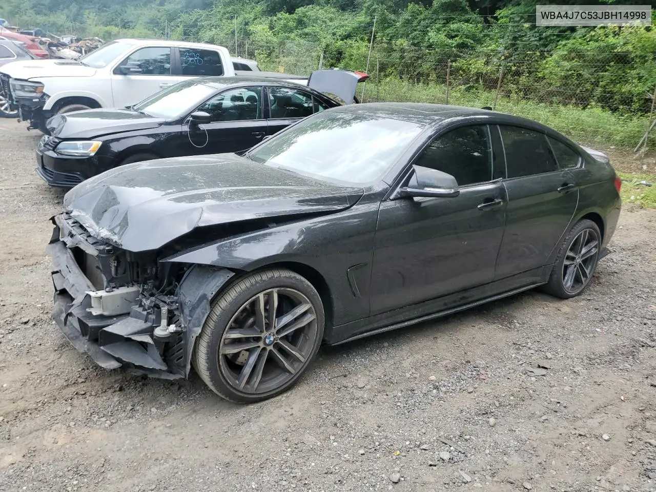 2018 BMW 440Xi Gran Coupe VIN: WBA4J7C53JBH14998 Lot: 62997795