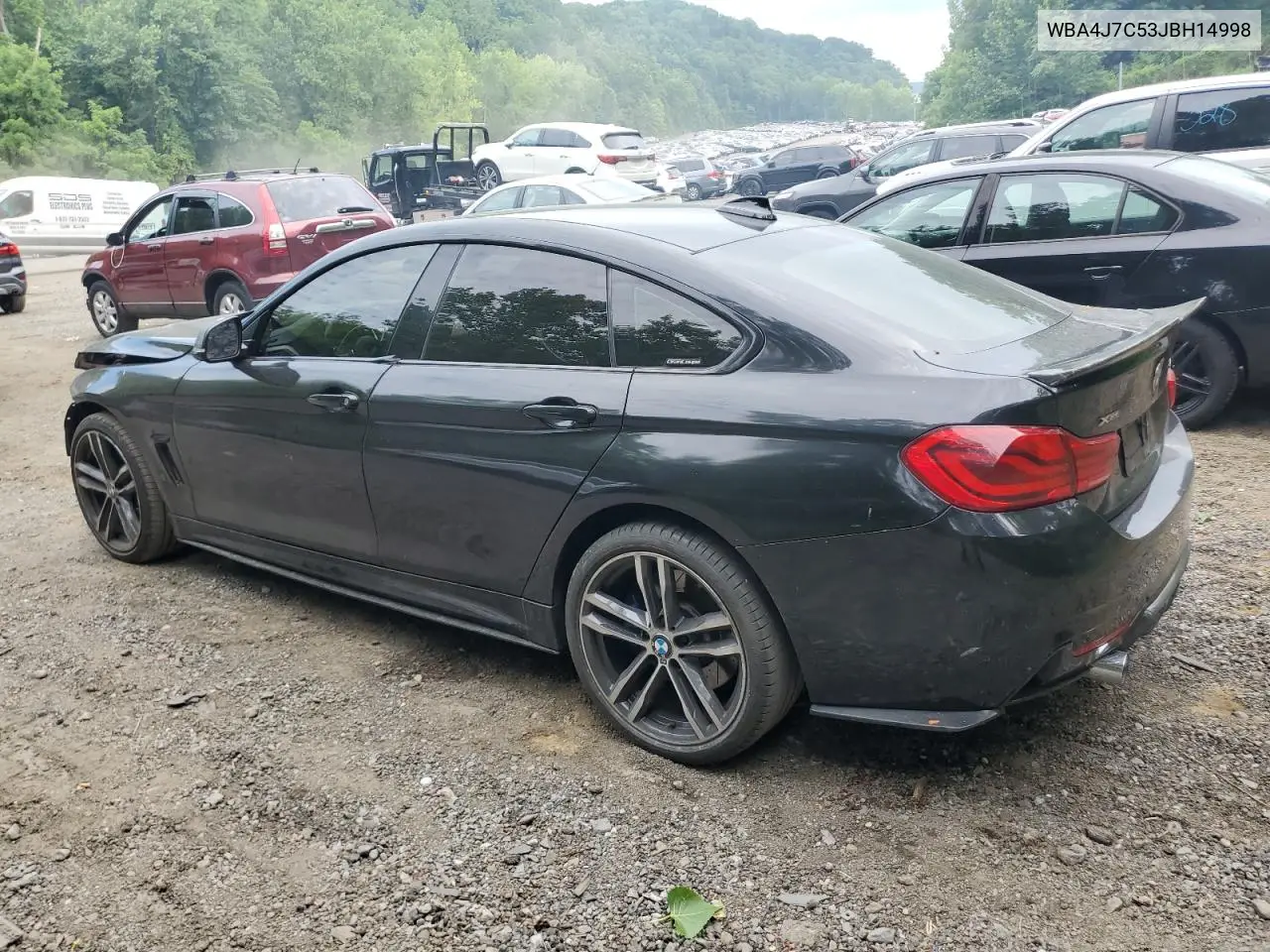 2018 BMW 440Xi Gran Coupe VIN: WBA4J7C53JBH14998 Lot: 62997795