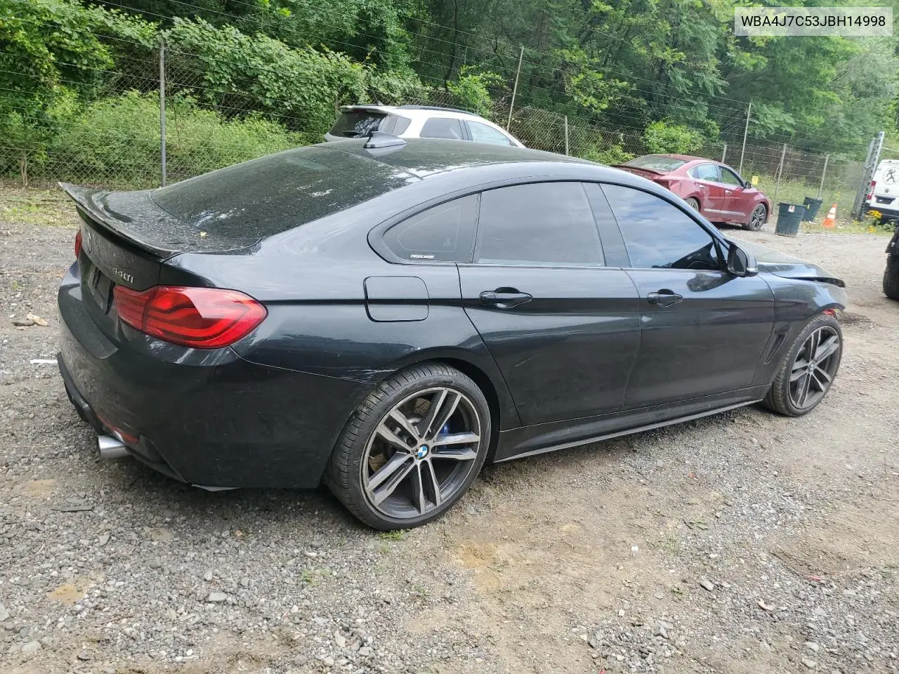 2018 BMW 440Xi Gran Coupe VIN: WBA4J7C53JBH14998 Lot: 62997795