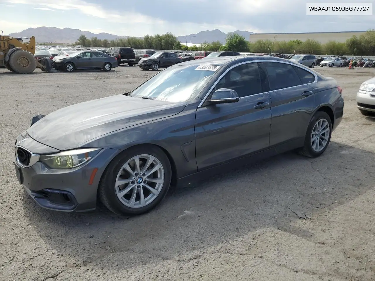 2018 BMW 430I Gran Coupe VIN: WBA4J1C59JBG77727 Lot: 63287335