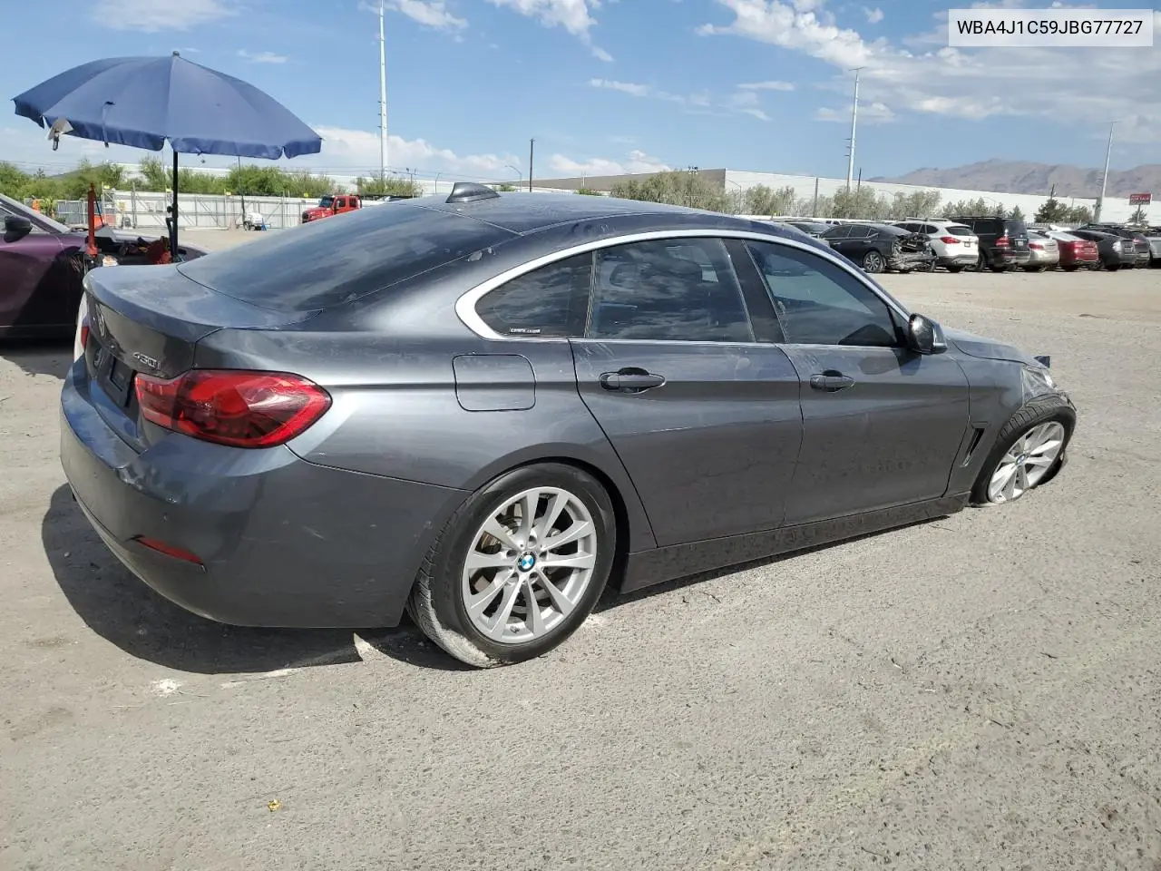 2018 BMW 430I Gran Coupe VIN: WBA4J1C59JBG77727 Lot: 63287335