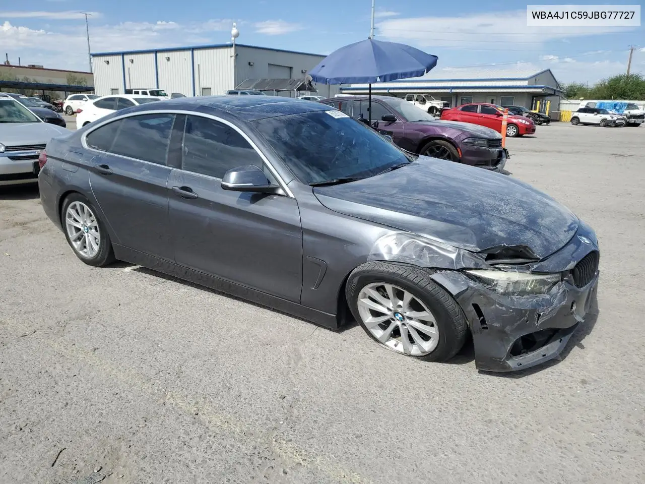 2018 BMW 430I Gran Coupe VIN: WBA4J1C59JBG77727 Lot: 63287335