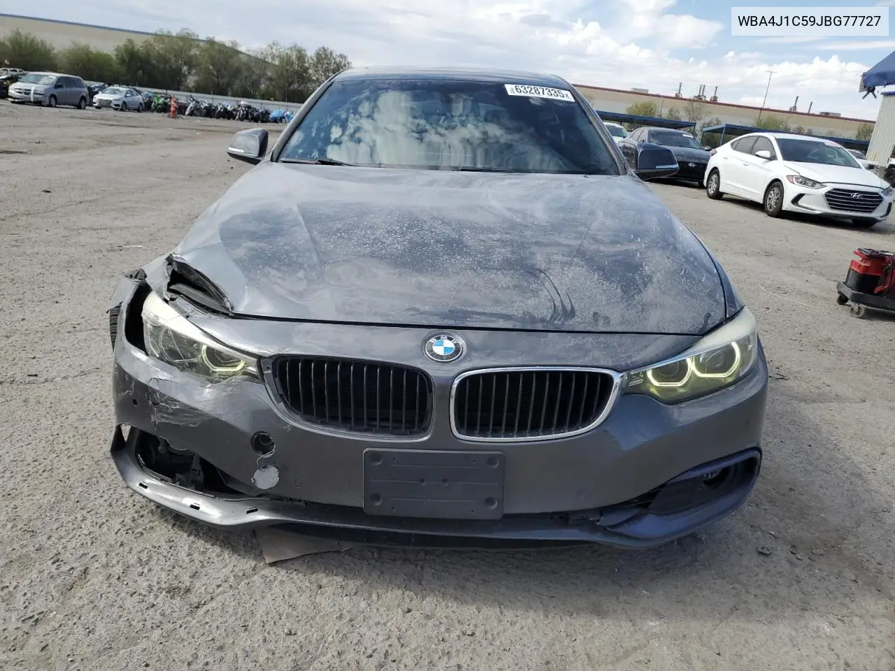 2018 BMW 430I Gran Coupe VIN: WBA4J1C59JBG77727 Lot: 63287335