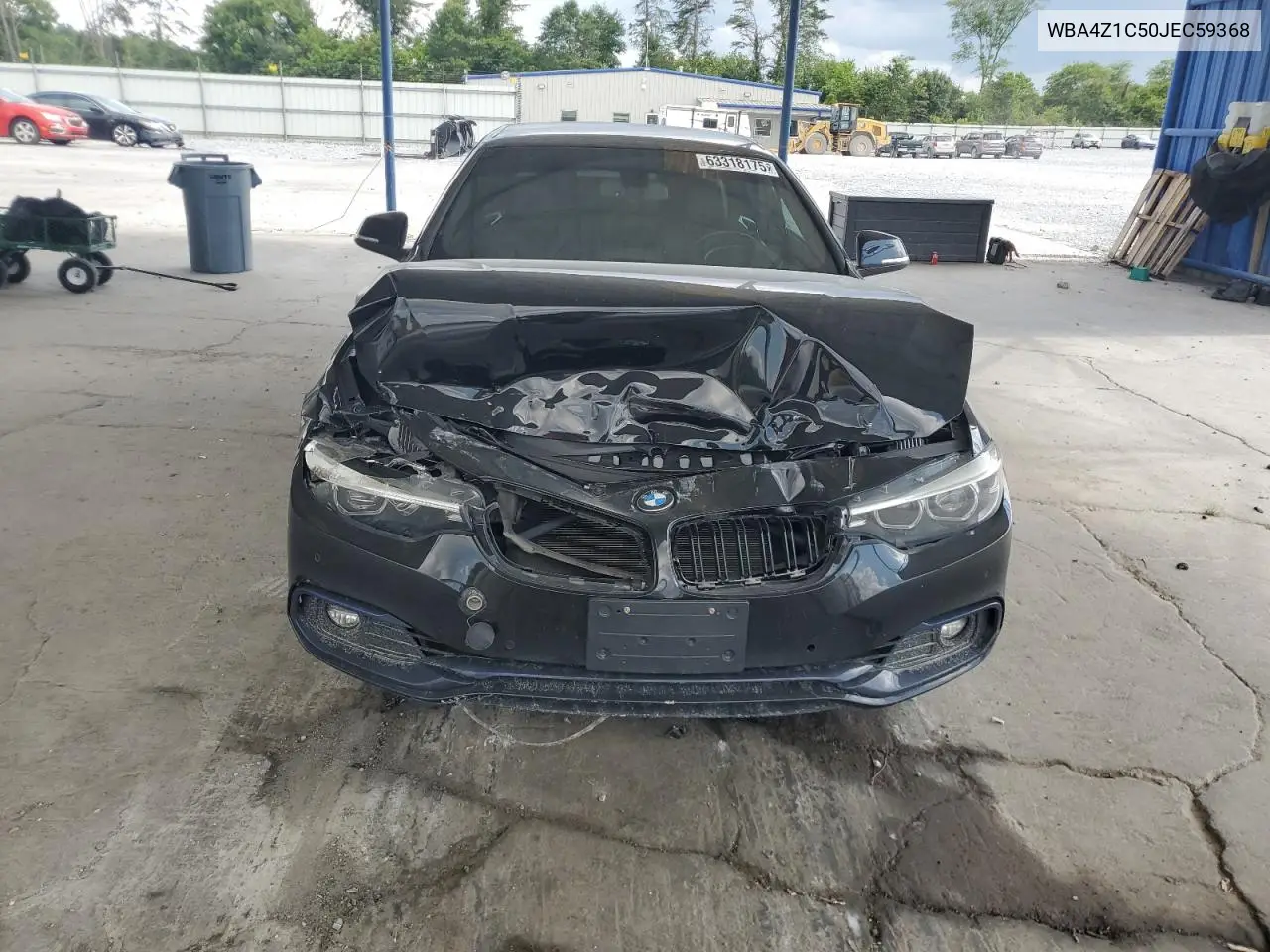 2018 BMW 430I VIN: WBA4Z1C50JEC59368 Lot: 63318175
