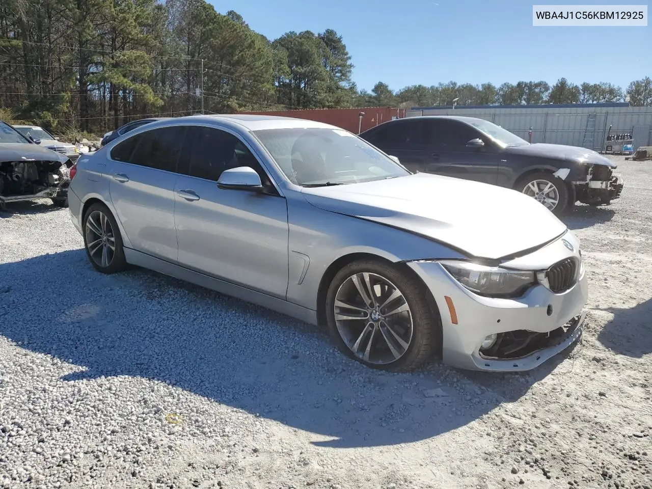 2019 BMW 430I Gran Coupe VIN: WBA4J1C56KBM12925 Lot: 47027555