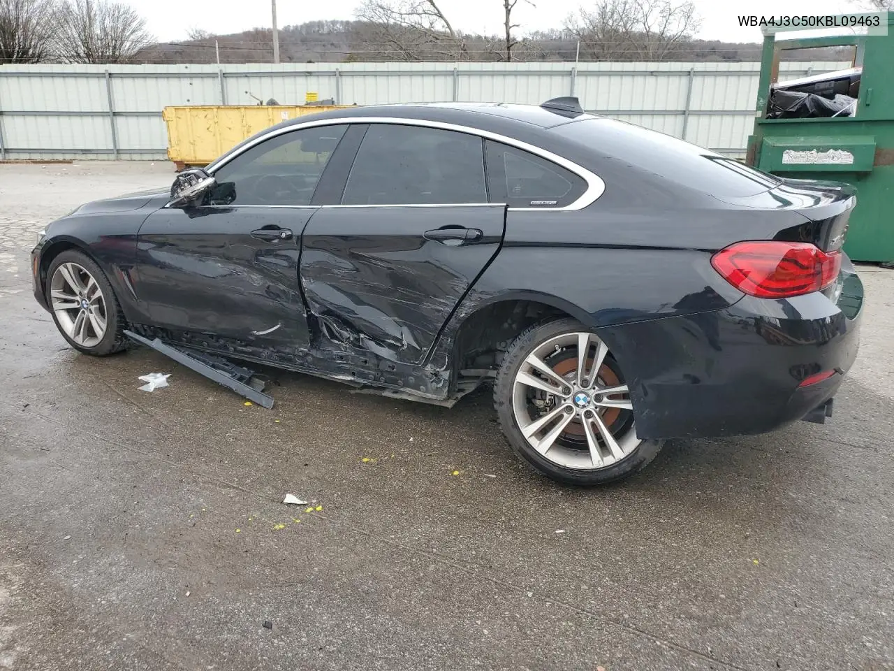 2019 BMW 430Xi Gran Coupe VIN: WBA4J3C50KBL09463 Lot: 52550735