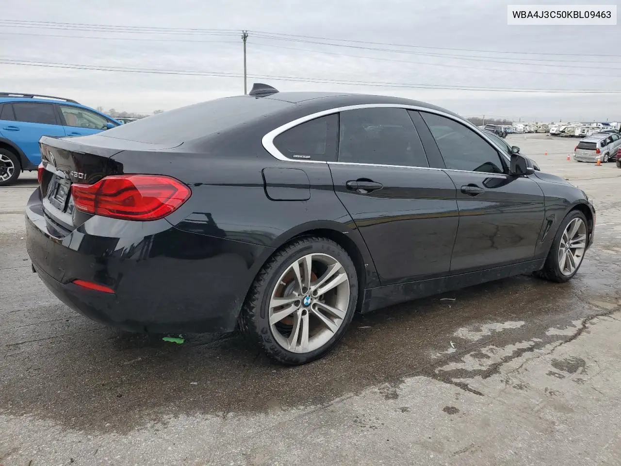 2019 BMW 430Xi Gran Coupe VIN: WBA4J3C50KBL09463 Lot: 52550735