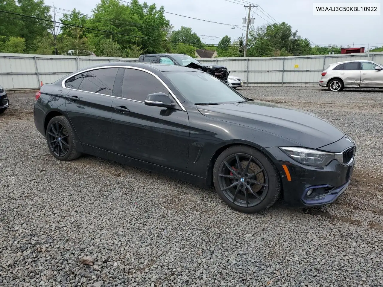 2019 BMW 430Xi Gran Coupe VIN: WBA4J3C50KBL10922 Lot: 56553475