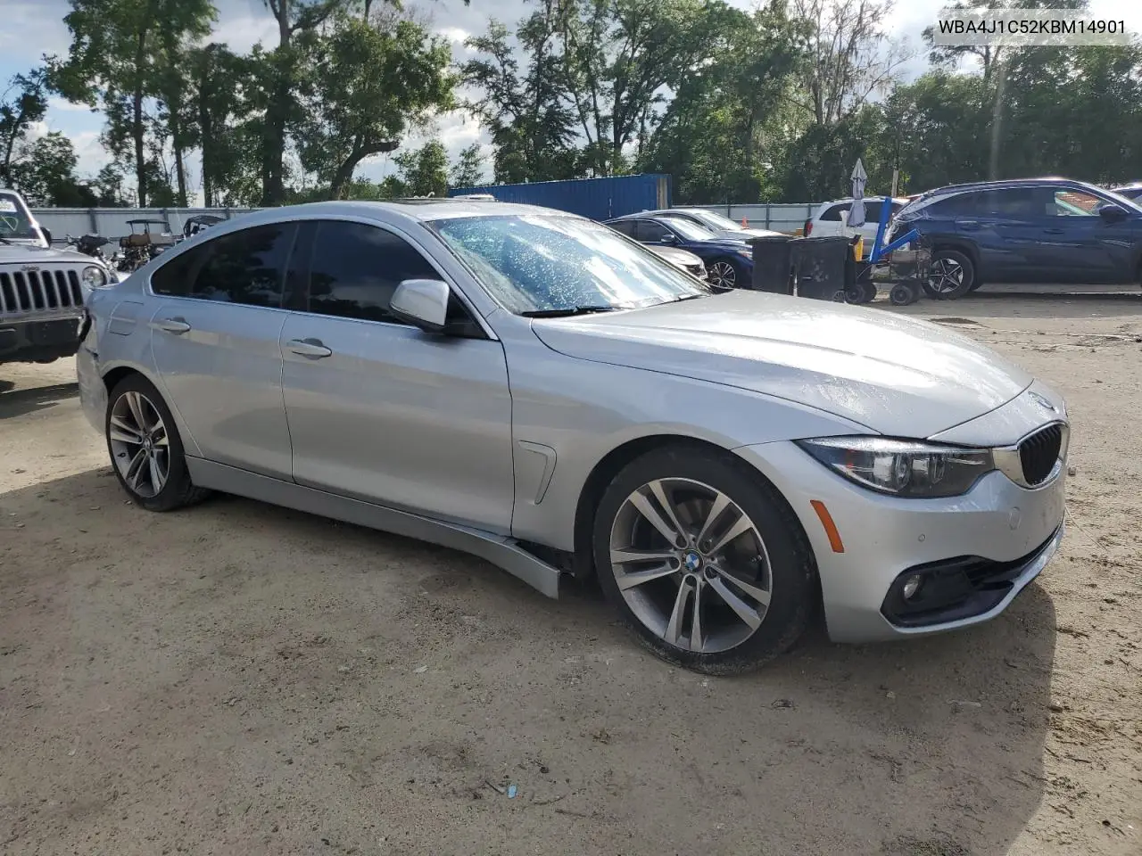 2019 BMW 430I Gran Coupe VIN: WBA4J1C52KBM14901 Lot: 56798175