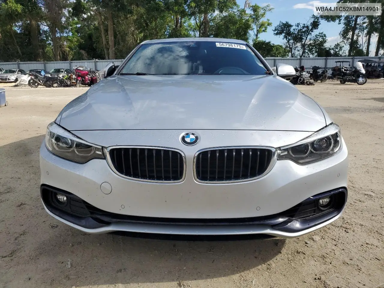 2019 BMW 430I Gran Coupe VIN: WBA4J1C52KBM14901 Lot: 56798175