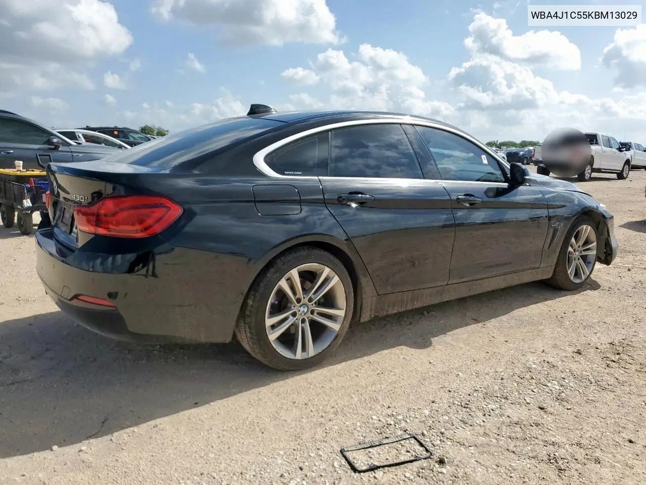 2019 BMW 430I Gran Coupe VIN: WBA4J1C55KBM13029 Lot: 62088545