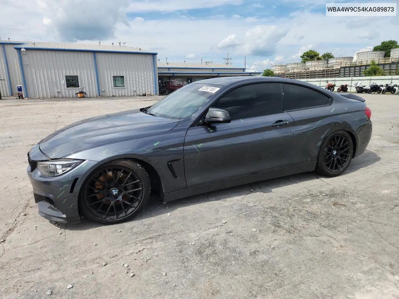 2019 BMW 440Xi VIN: WBA4W9C54KAG89873 Lot: 62862185