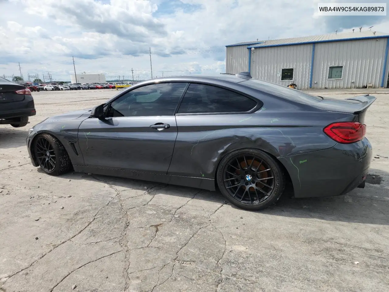 2019 BMW 440Xi VIN: WBA4W9C54KAG89873 Lot: 62862185